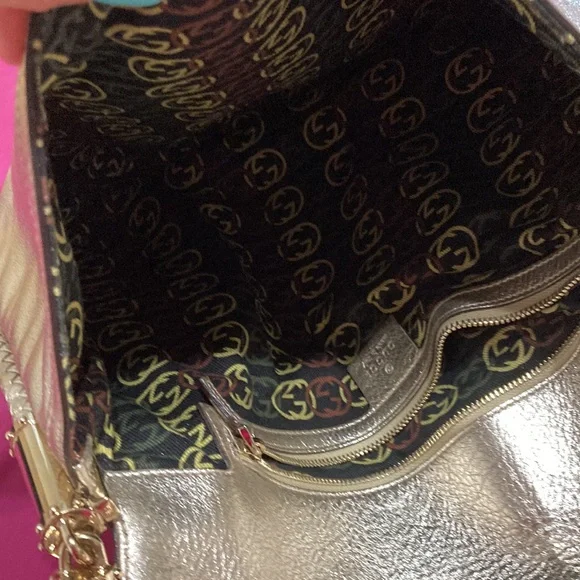 Gucci Britt bag- gold size large - Picture 9 of 17